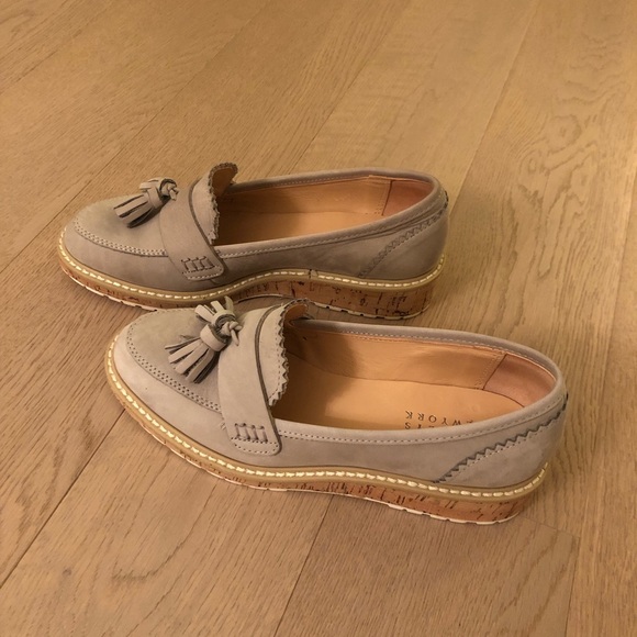 Barney’s New York Women’s Suede Loafers - Picture 2 of 7